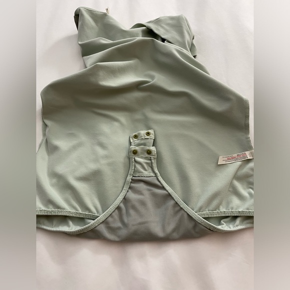 Free People Fair and Square Neck Duo Bodysuit Color Dewkist / Sea-foam Teal - Picture 9 of 11